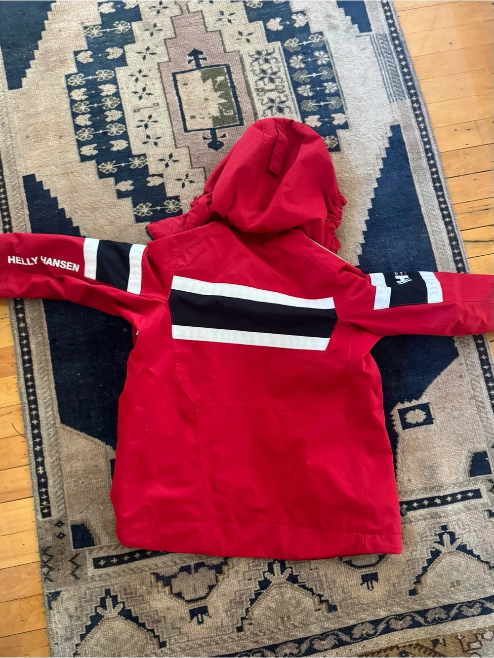 Helly Hansen Red Black White Offshore Jacket